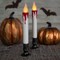 Northlight LED with Timer Dripping Blood Halloween Taper Candles - 9" - Set of 2